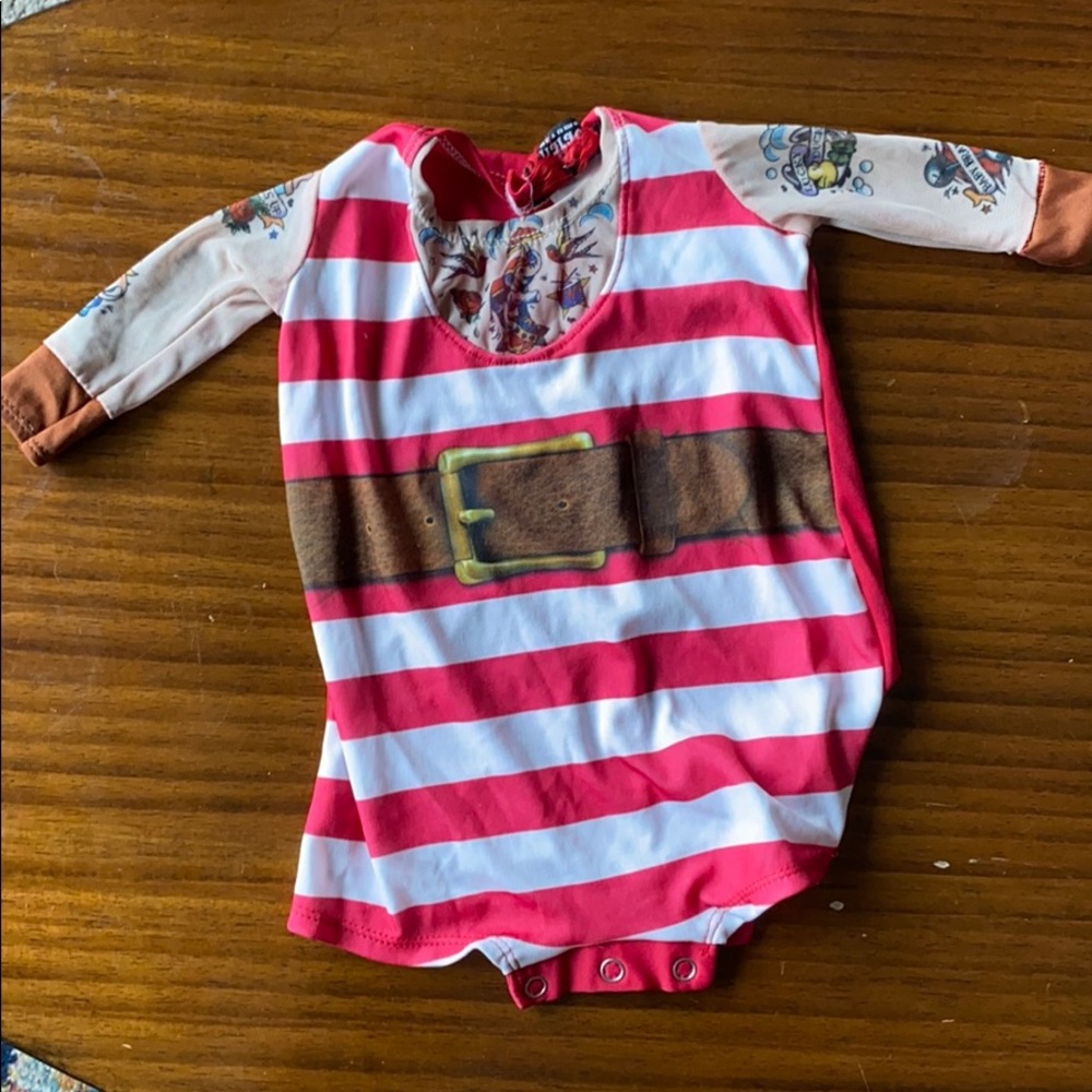 Baby circus tattoo costume